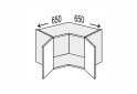 Зображення 1 - Верх Кут В 90°/360 2дв Глорі / Glory MiroMark