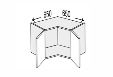 Верх Кут В 90°/450 2дв