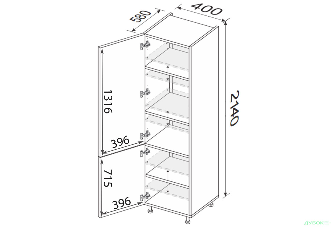 Зображення 2 - Пенал 40П/2140 Глорі / Glory MiroMark