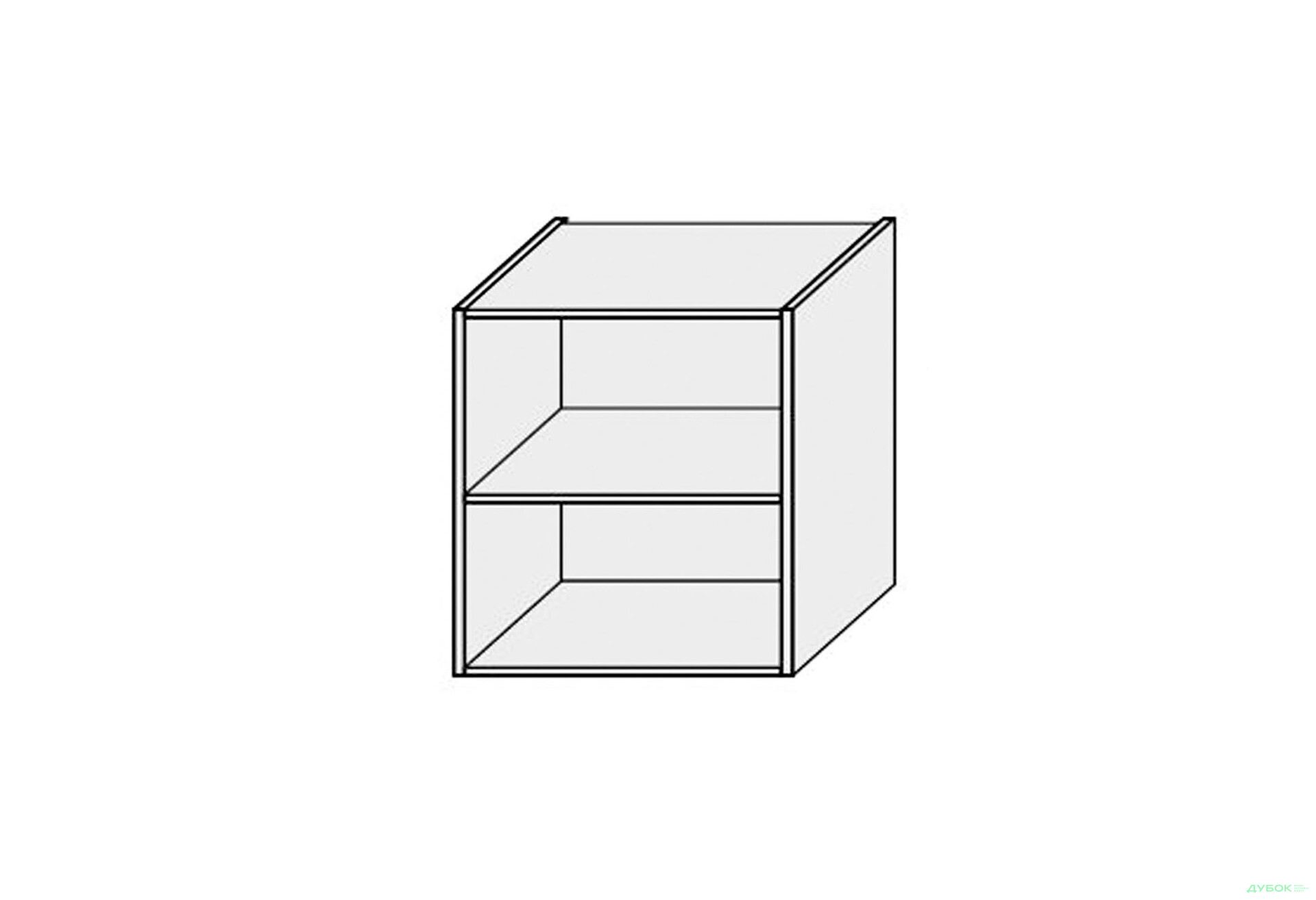 Изображение 1 - Корпус 60В 2дв Газ Лифт 720мм МироМарк