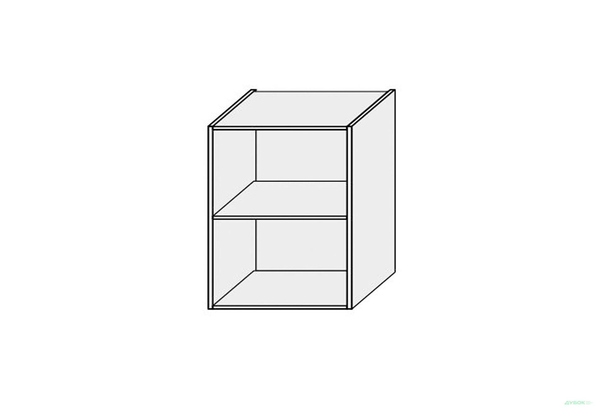 Зображення 1 - Корпус 80В 2дв Газ Ліфт 900мм MiroMark