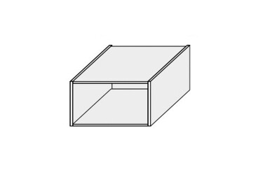 Корпус 80В 1дв Антресоль Газ Ліфт 360мм