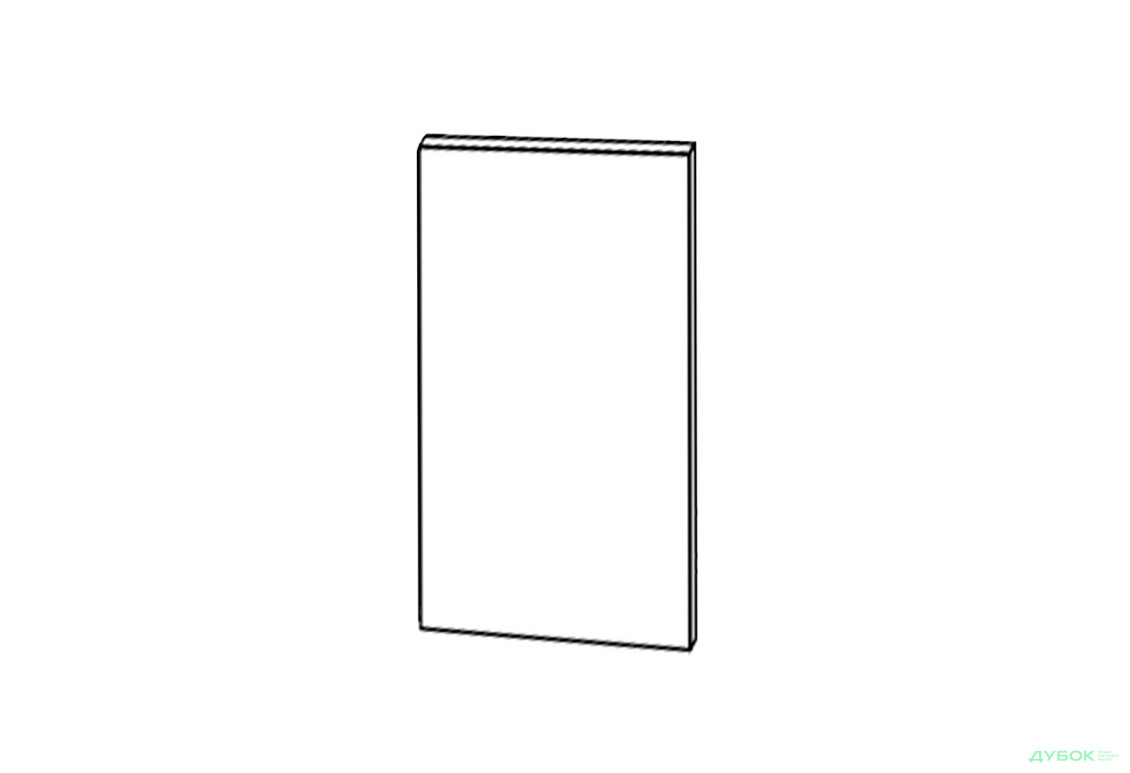 Фасад 40В 1дв 720мм Глорі MiroMark - Зображення 1 Зображення 1 - Фасад 40В 1дв 720мм Глорі MiroMark