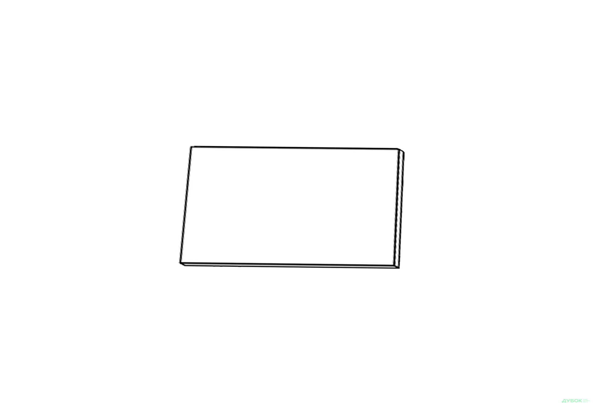 Изображение 1 - Фасад 45В 1дв Газ Лифт 450мм Глори МироМарк