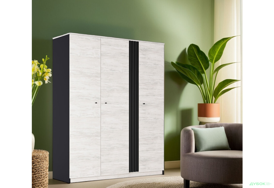 Изображение 2 - Шкаф Svit Mebliv Тэо 3-дверный 170 см
