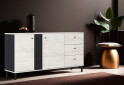 Зображення 2 - Комод Світ Меблів Тео з 2 дверцятами і 3 шухлядами 165 см