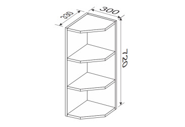 Верх 30ВЗК/720 кутове закінчення Зображення Верх 30ВЗК/720 кутове закінчення