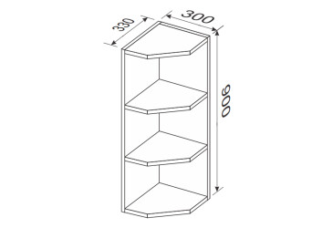 Верх 30ВЗК/900 кутове закінчення Зображення Верх 30ВЗК/900 кутове закінчення