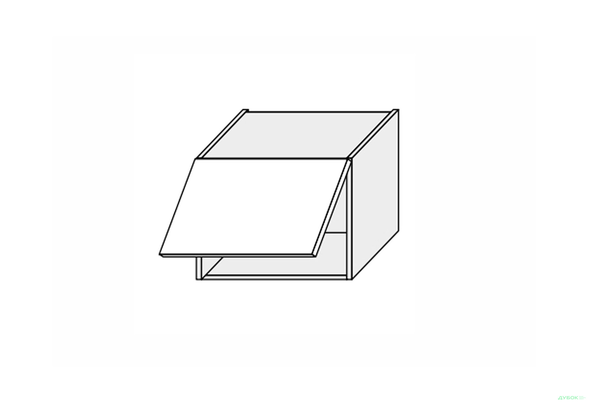 Зображення 1 - Верх 45В/360 1дв газ ліфт Лео / Leo MiroMark