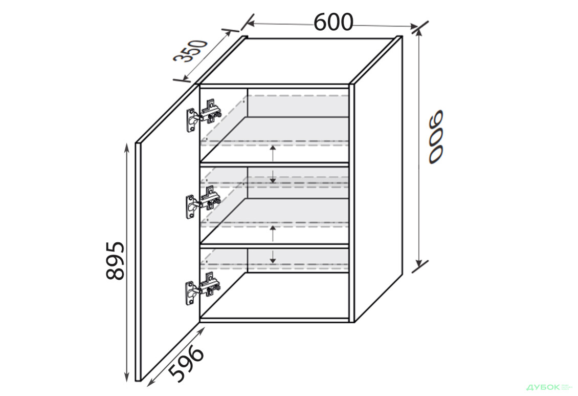 Изображение 2 - Верх 60В/900 1дв Лео / Leo МироМарк