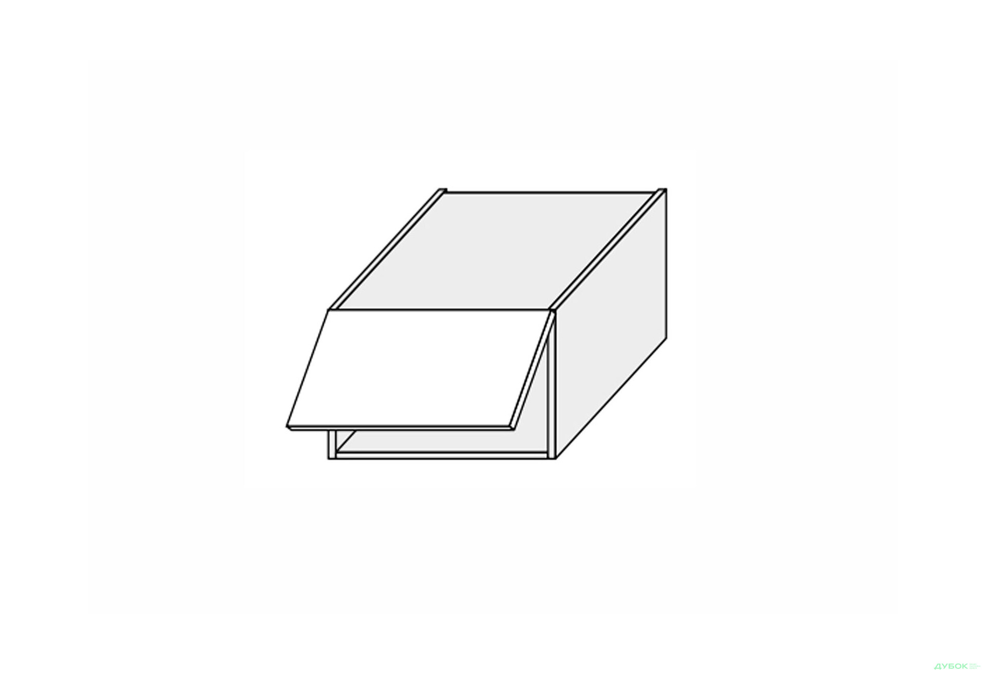 Верх 80ВА/360 1дв антресоль газ ліфт Лео / Leo MiroMark - Зображення 1 Зображення 1 - Верх 80ВА/360 1дв антресоль газ ліфт Лео / Leo MiroMark