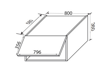 Верх 80ВА/360 1дв антресоль газ ліфт Зображення Верх 80ВА/360 1дв антресоль газ ліфт