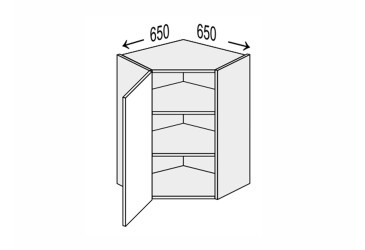 Верх Кут В 45°/720 (650х650) 1дв
