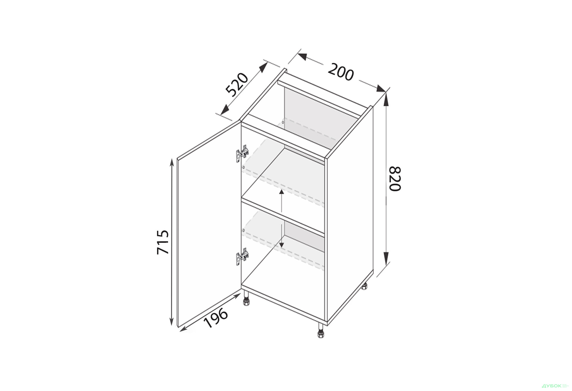 Зображення 2 - Низ 20Н/820 1дв Лео / Leo MiroMark