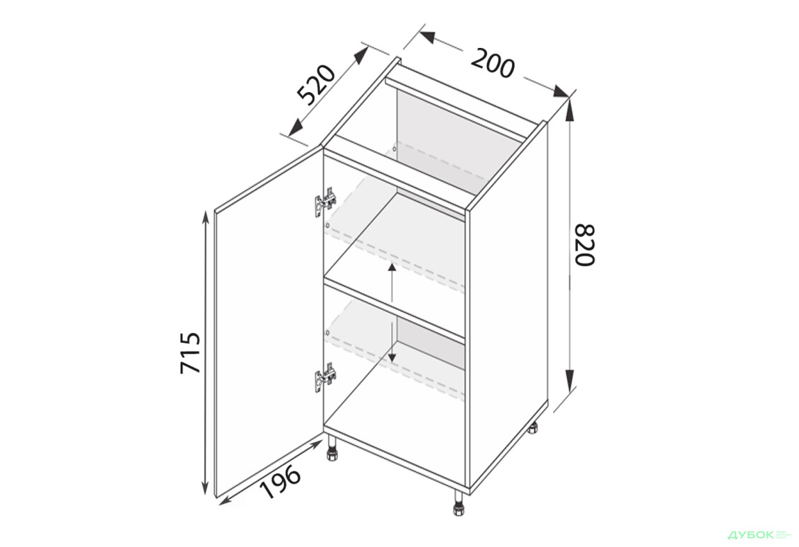 Зображення 2 - Низ 20Н/820 1дв Лео / Leo MiroMark