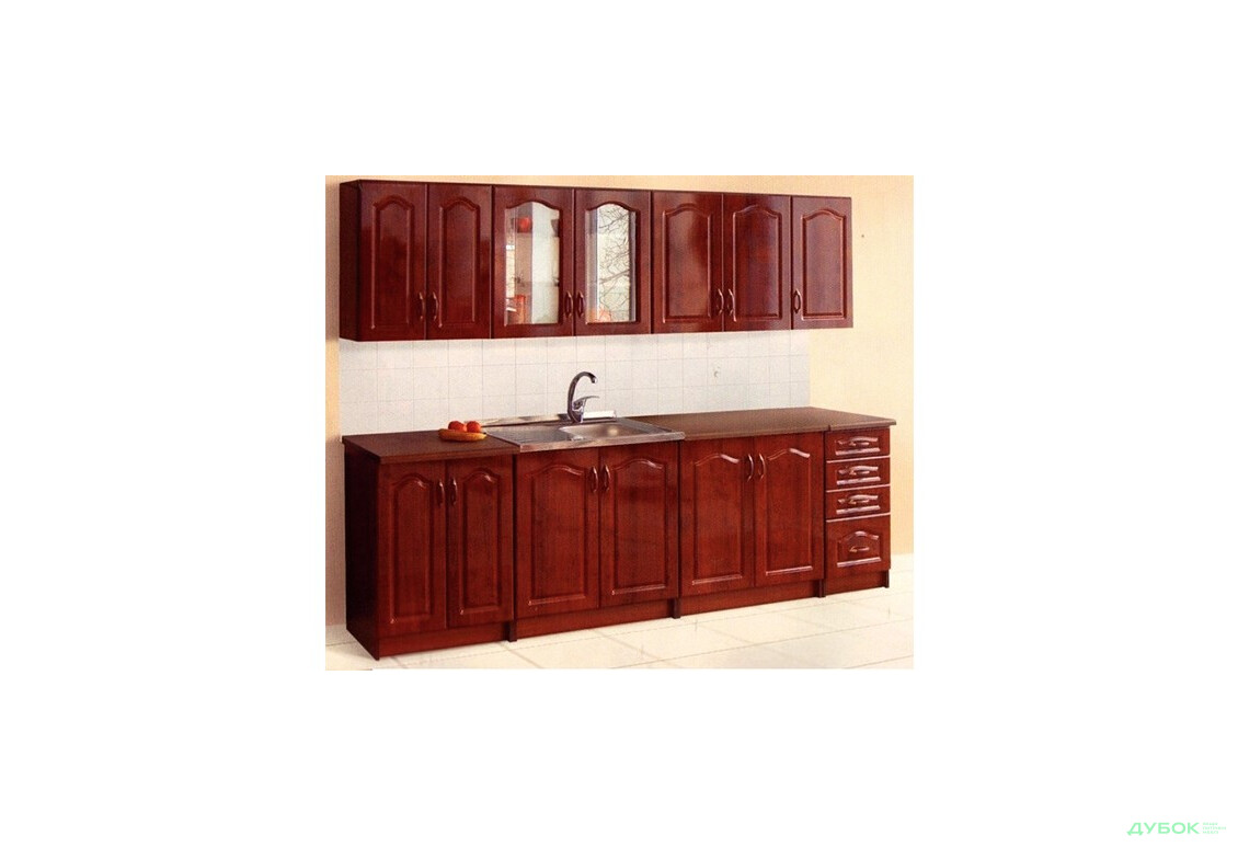 Модульная кухня Оля МДФ лак БМФ - Изображение 1 Изображение 1 - Модульная кухня Оля МДФ лак БМФ