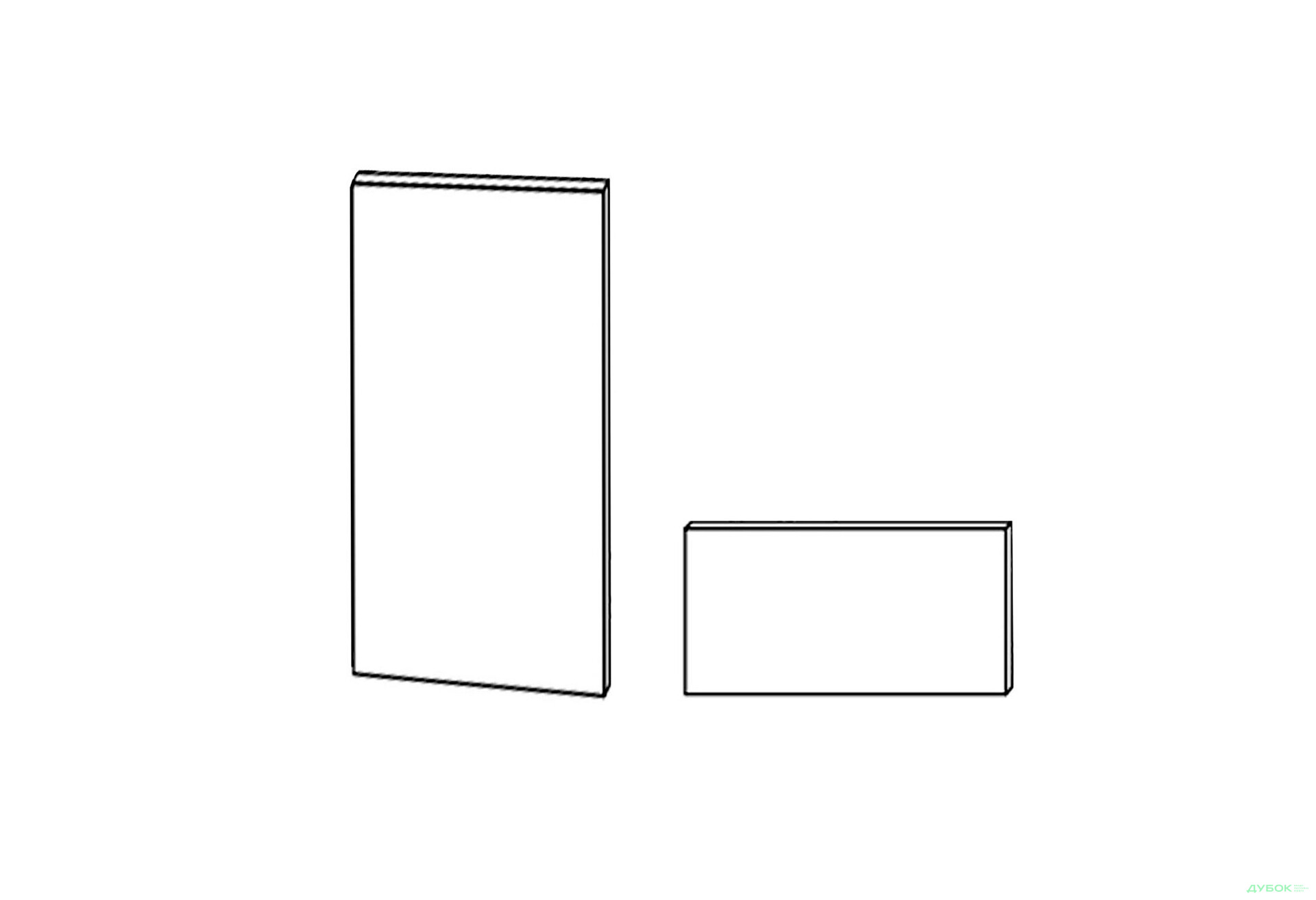 Фасад Пенал 60ПДМ 1шх Духовка+Мікрохвильовка Телескоп 2140мм Лео MiroMark - Зображення 1 Зображення 1 - Фасад Пенал 60ПДМ 1шх Духовка+Мікрохвильовка Телескоп 2140мм Лео MiroMark