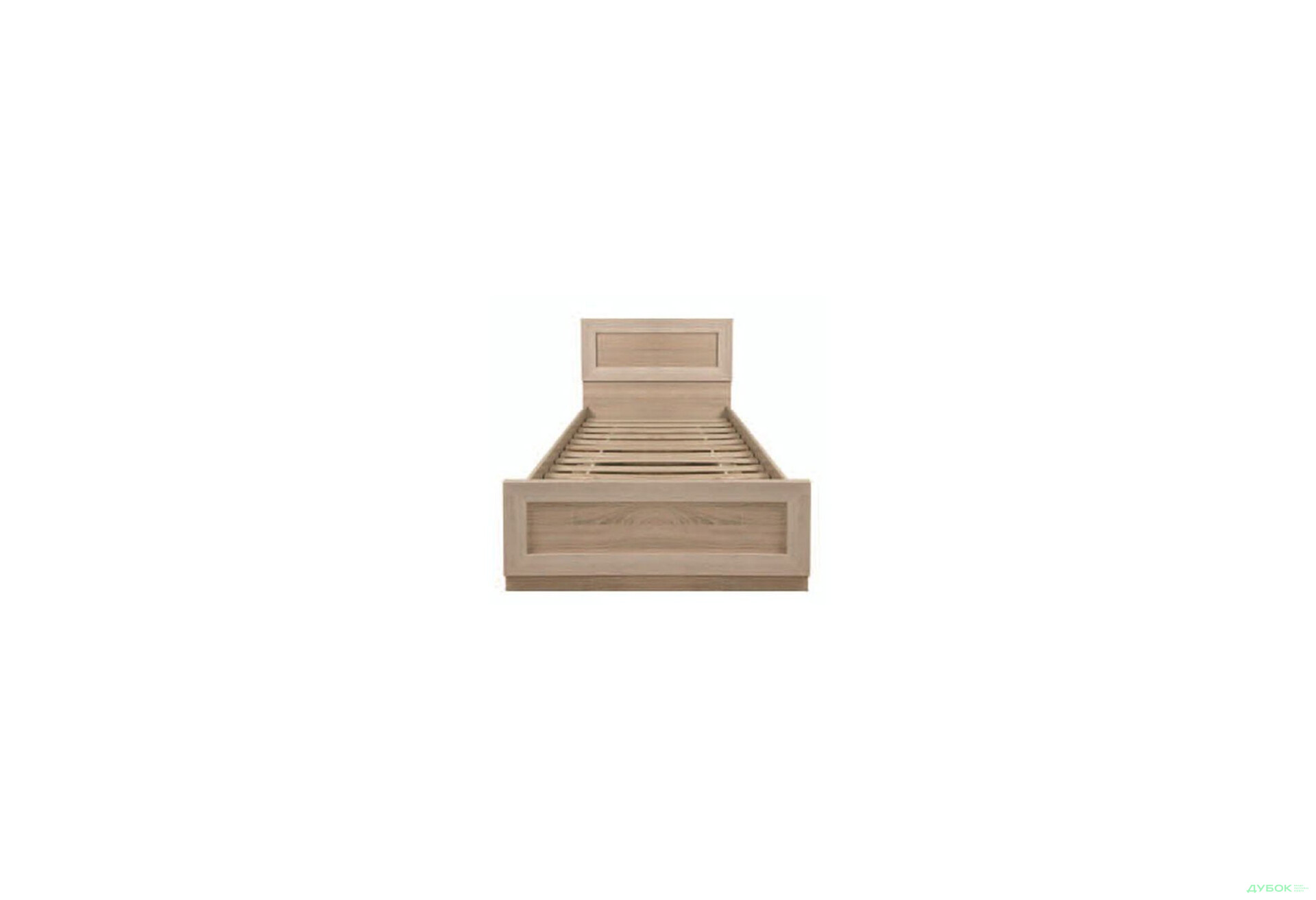 Кровать одинарная КТ-677 (+ламели) Корвет БМФ - Изображение 1 Изображение 1 - Кровать одинарная КТ-677 (+ламели) Корвет БМФ