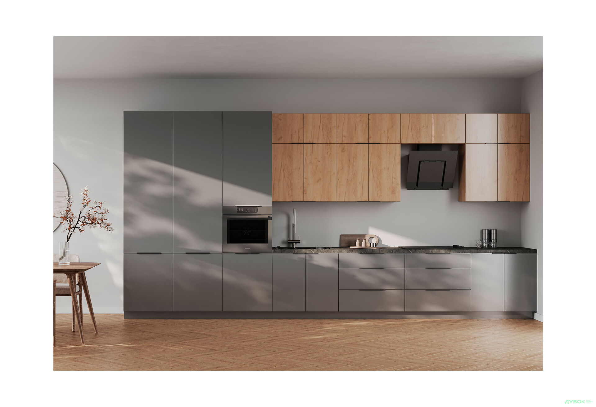 Кухня Лео / Leo 5.0 (без ручок) MiroMark - Зображення 1 Зображення 1 - Кухня Лео / Leo 5.0 (без ручок) MiroMark