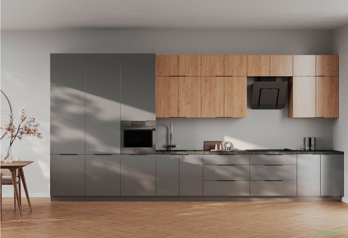 Кухня Лео / Leo 5.0 (без ручок) MiroMark - Зображення 1 Зображення 1 - Кухня Лео / Leo 5.0 (без ручок) MiroMark