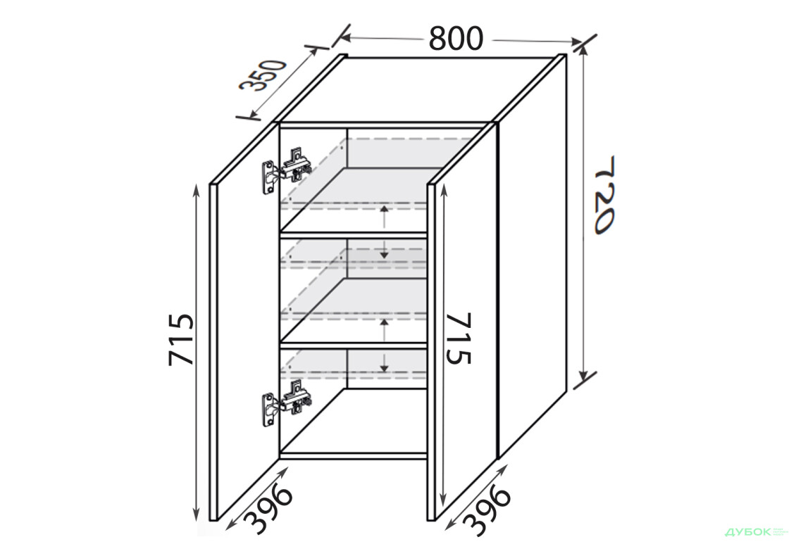 Изображение 2 - Верх 80В/720 2дв Миллениум / Millenium МироМарк