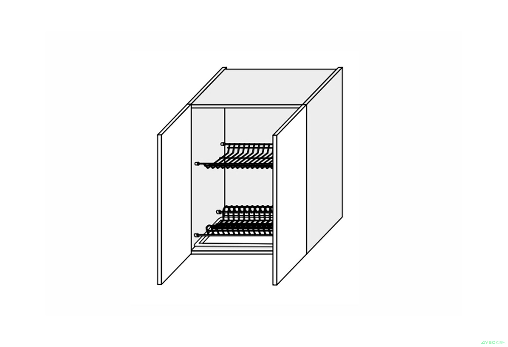 Изображение 1 - Верх 60ВС/720 2дв сушка Pro Blum+Rejs Миллениум / Millenium Premium МироМарк