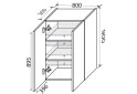 Изображение 2 - Верх 80В/900 2дв Pro Blum Миллениум / Millenium Premium МироМарк