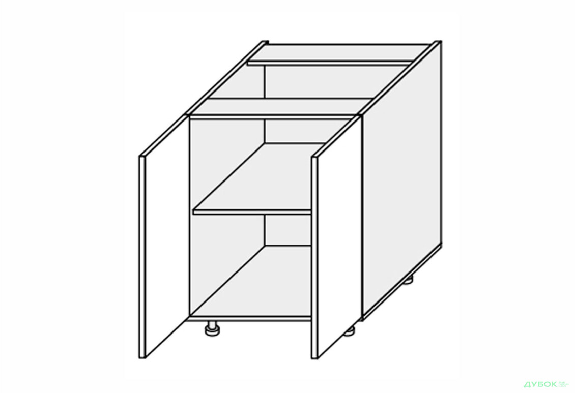 Низ 80Н/820 2дв Pro Blum Міленіум / Millenium Premium MiroMark