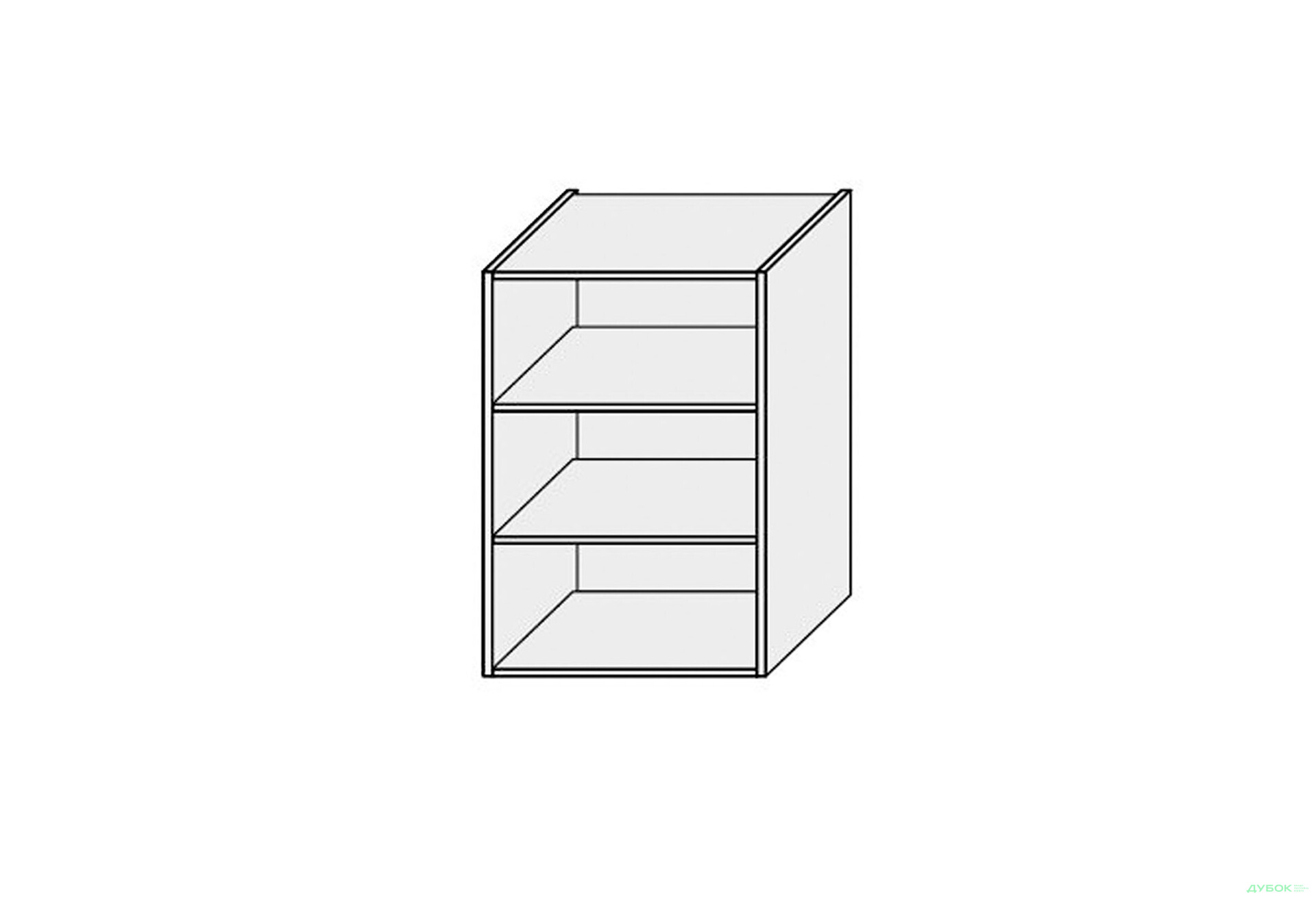 Зображення 1 - Корпус 50В 1дв Pro Blum 900мм MiroMark