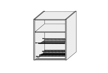 Корпус 80В 2дв Сушка Pro Blum+Rejs 900мм МироМарк