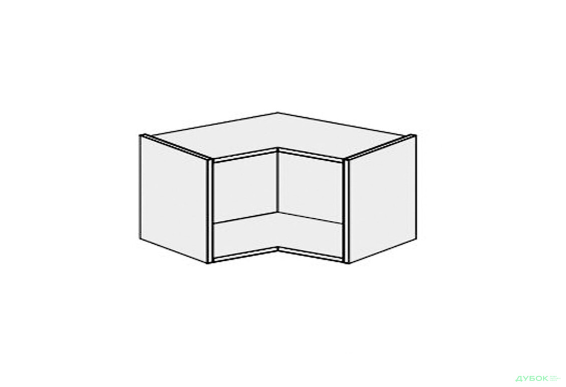Корпус КутВ 90° 2дв 650х650 Pro Blum 450мм MiroMark