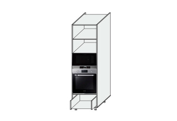 Корпус Пенал 60ПДМ 1шх Духовка+Мікрохвильовка Pro Blum+Hettich 2140мм