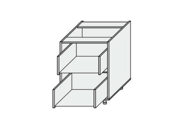 Корпус 60Н 2шх Pro Hettich 820мм