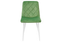 Стілець кухонний Bjorn Кусто C-3 45x56x83 см м'який, зелений Magic Velvet 2236, опора біла - Зображення 2 Зображення 2 - Стілець кухонний Bjorn Кусто C-3 45x56x83 см м'який, зелений Magic Velvet 2236, опора біла