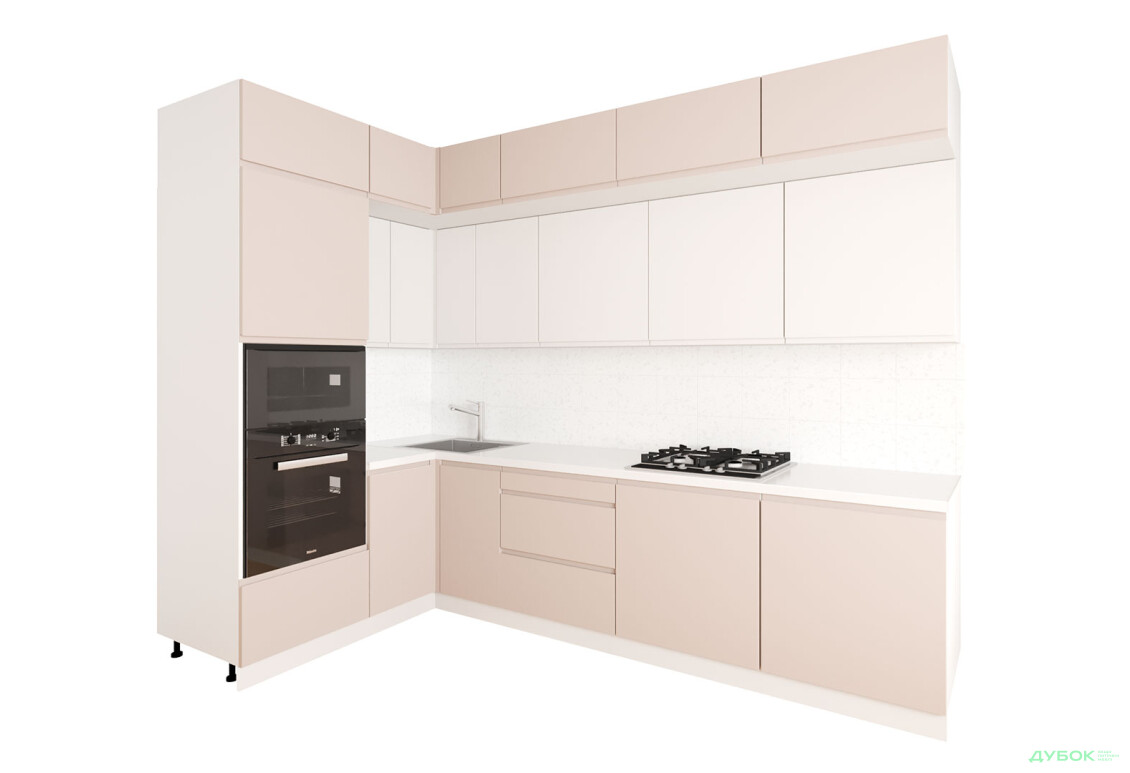 Фото 10 - Кухня угловая Интерно Люкс / Interno Luxe 1.6х2.8 м Вип-Мастер
