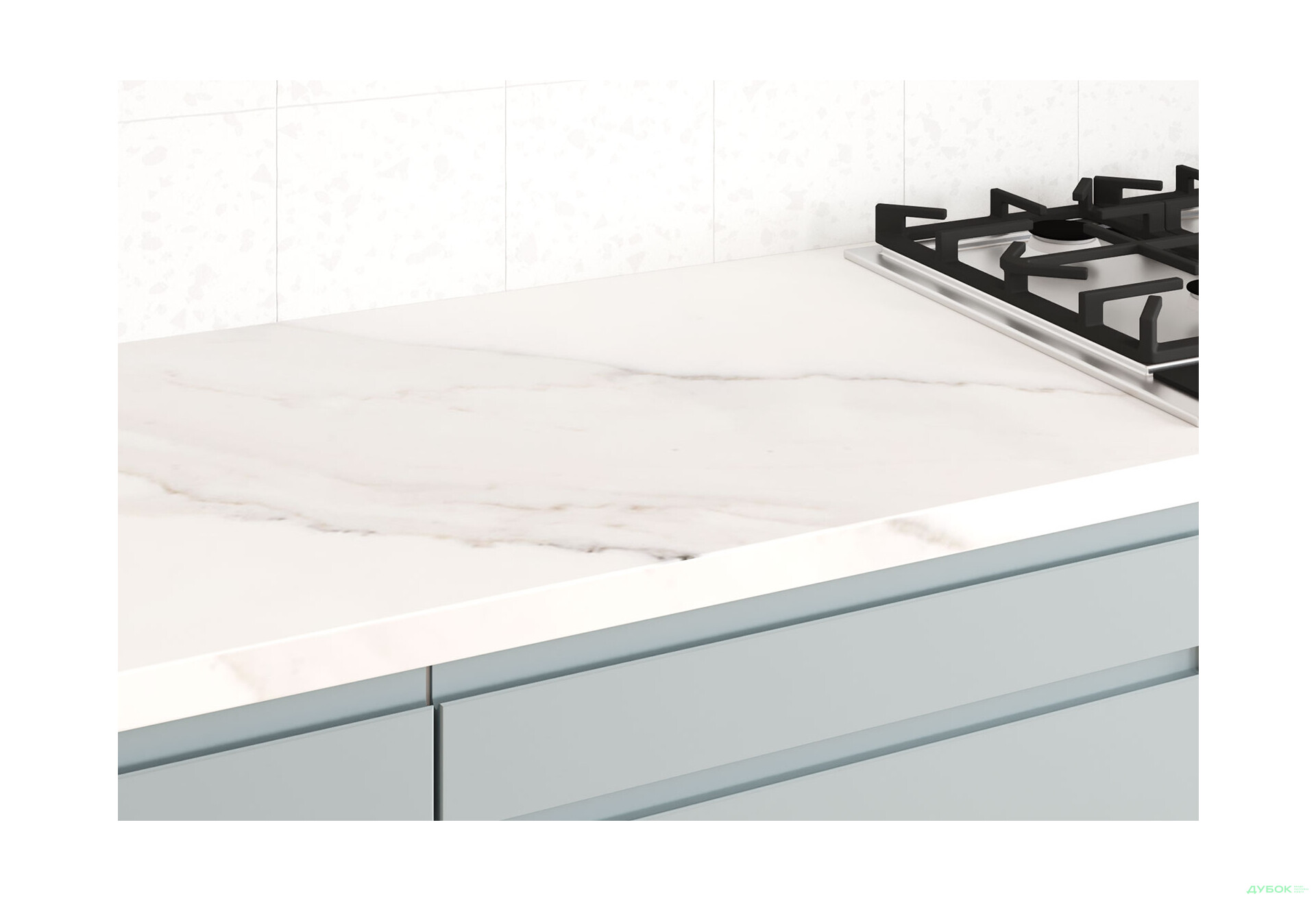 Кухня угловая Вип-Мастер Интерно Люкс / Interno Luxe 160х280 см, серый мат / белый мат - Изображение 4 Изображение 4 - Кухня угловая Вип-Мастер Интерно Люкс / Interno Luxe 160х280 см, серый мат / белый мат