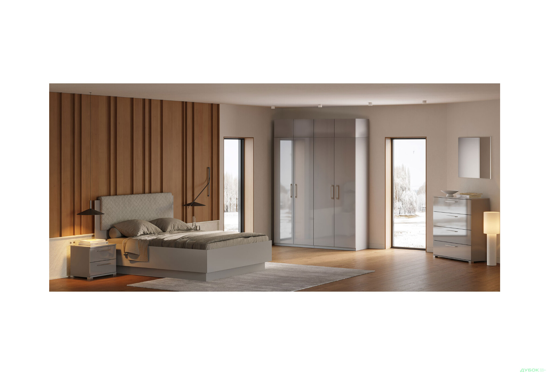 Зображення 4 - Модульна спальня Мегі / Megy MiroMark