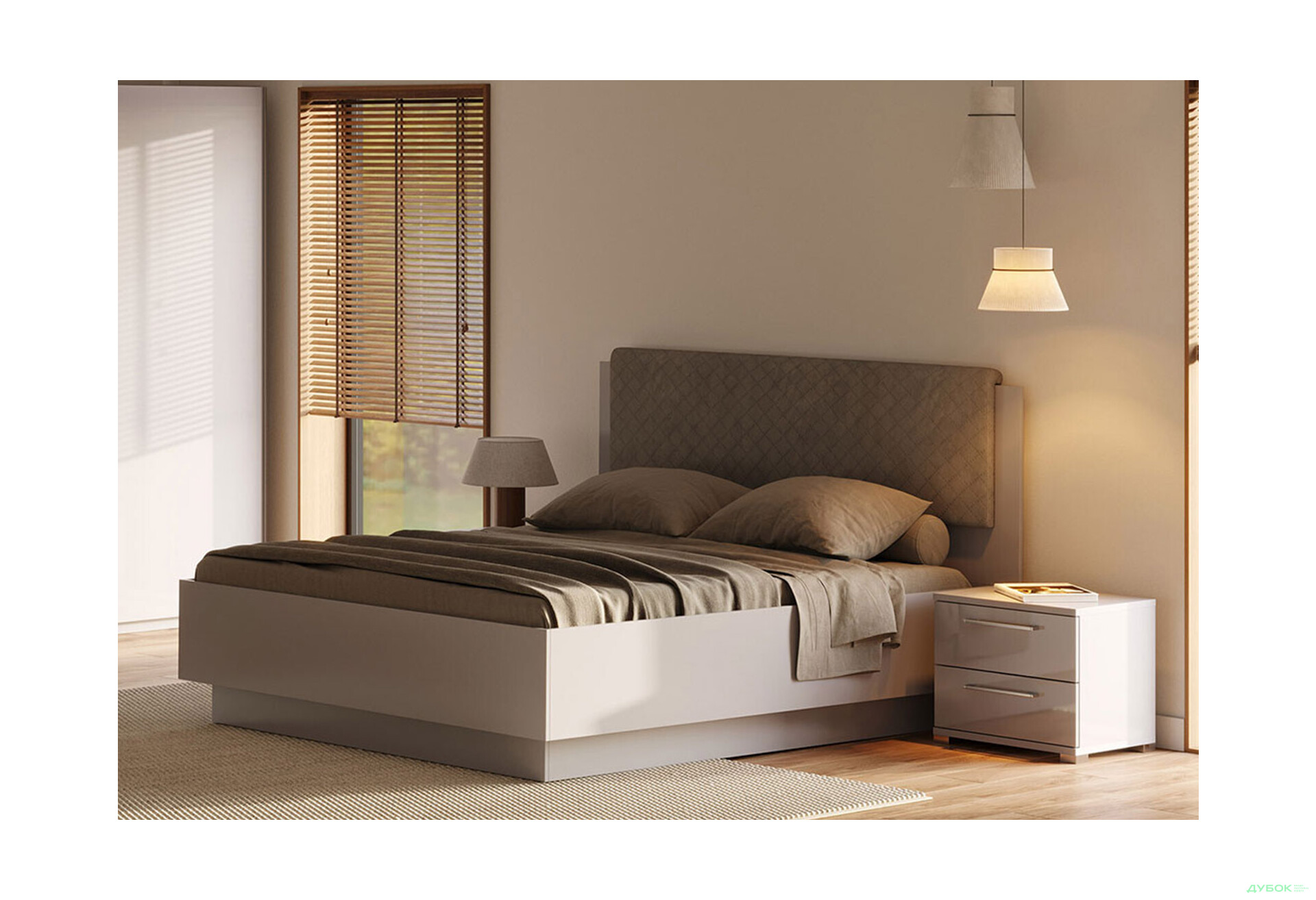 Ліжко-подіум MiroMark Мегі / Megy підйомне з каркасом 160x200 см глянець сірий шиншила - Зображення 2 Зображення 2 - Ліжко-подіум MiroMark Мегі / Megy підйомне з каркасом 160x200 см глянець сірий шиншила