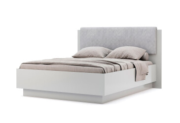 Ліжко MiroMark Мегі / Megy підйомне з каркасом 180x200 см глянець сірий шиншила