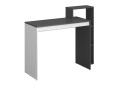 Стіл комп'ютерний VMV holding Н 110x40 см з полицями та надставкою, графіт/білий - Зображення 3 Зображення 3 - Стіл комп'ютерний VMV holding Н 110x40 см з полицями та надставкою, графіт/білий