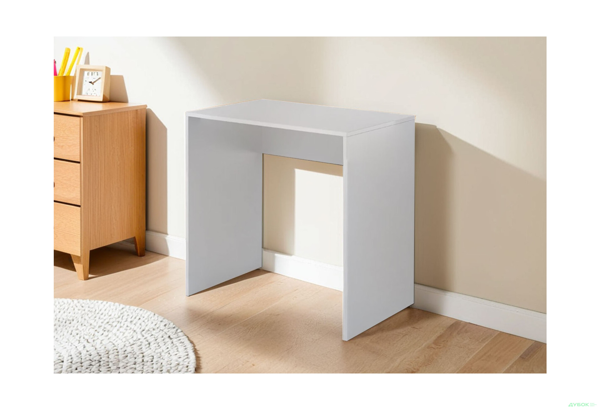 Изображение 4 - Стол письменный Moreli ST0023 80x50 см, белый