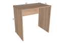 Изображение 4 - Стол письменный Moreli ST0023 80x50 см, дуб сонома