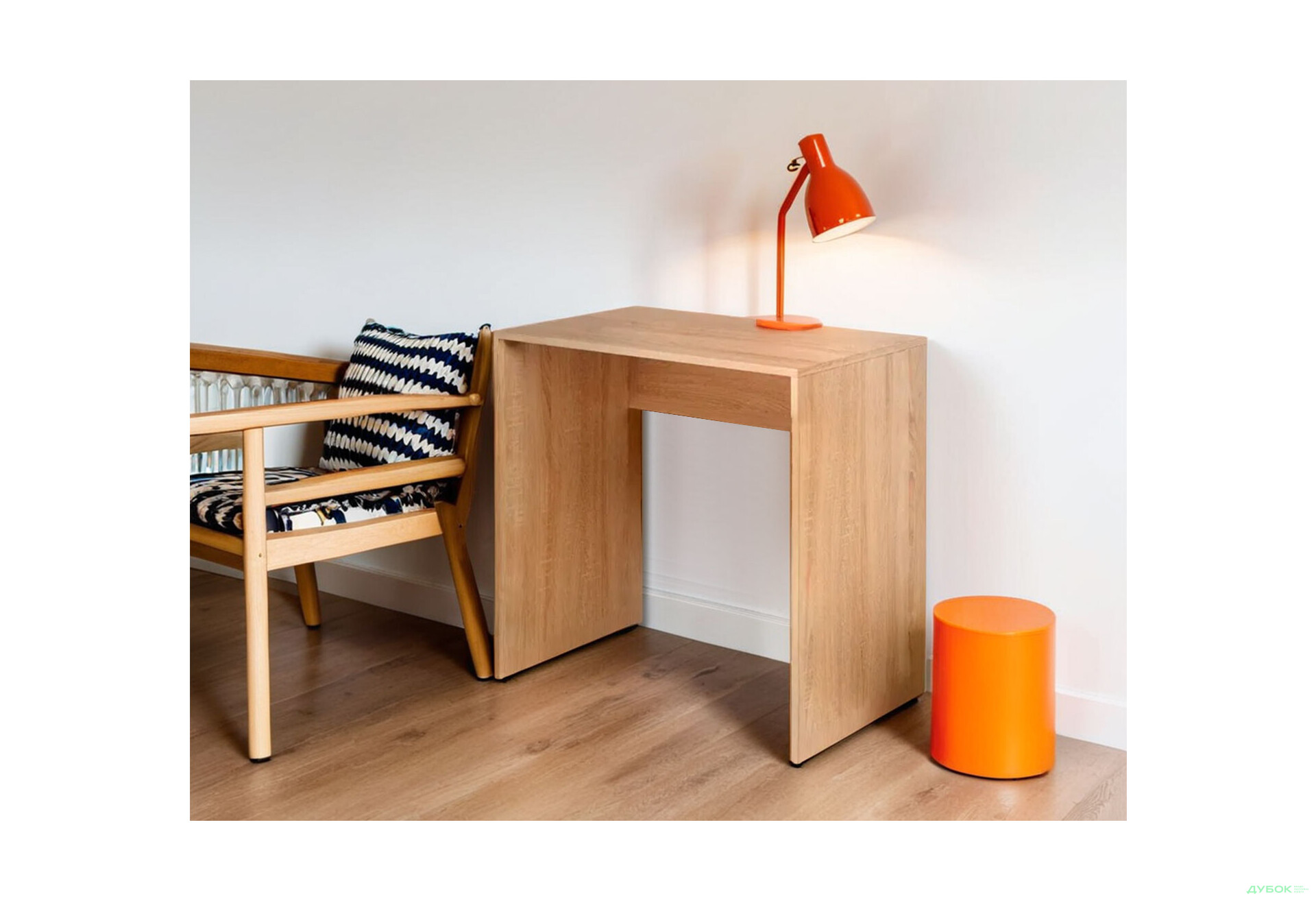 Изображение 2 - Стол письменный Moreli ST0023 80x50 см, дуб сонома