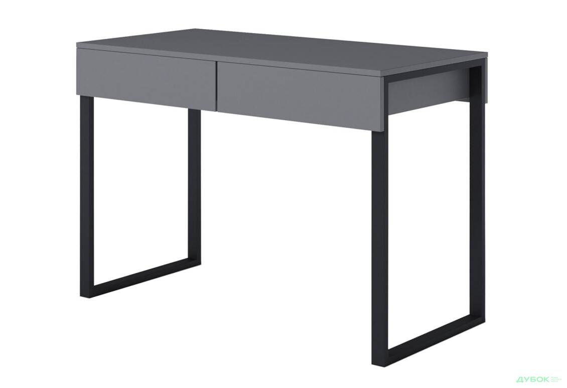 Стол письменный Moreli МХ0002 110x54 см с ящиками, антрацит