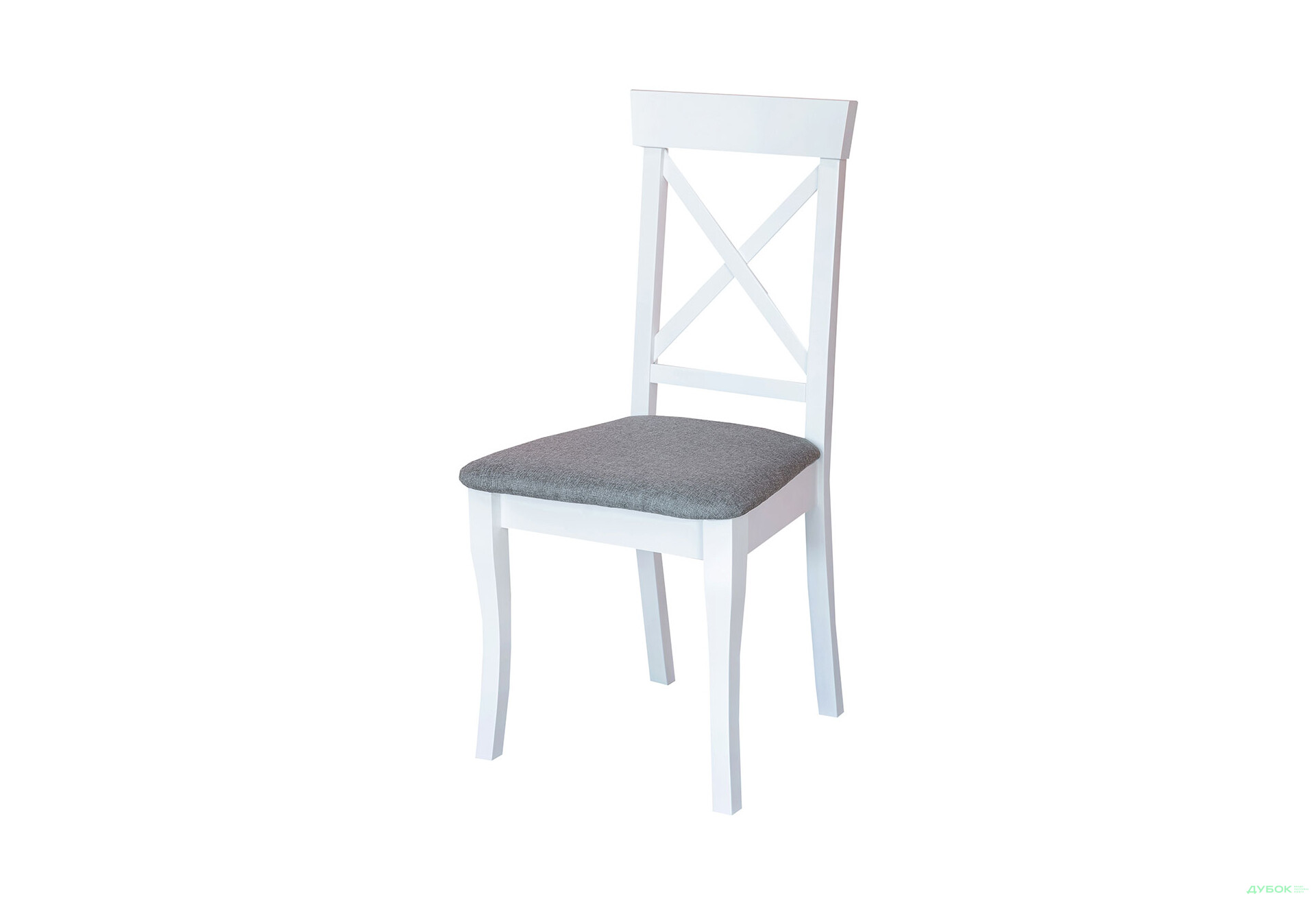 Стілець кухонний Модуль Люкс Сканді 44x47x94 см з високою спинкою, білий - Зображення 1 Зображення 1 - Стілець кухонний Модуль Люкс Сканді 44x47x94 см з високою спинкою, білий