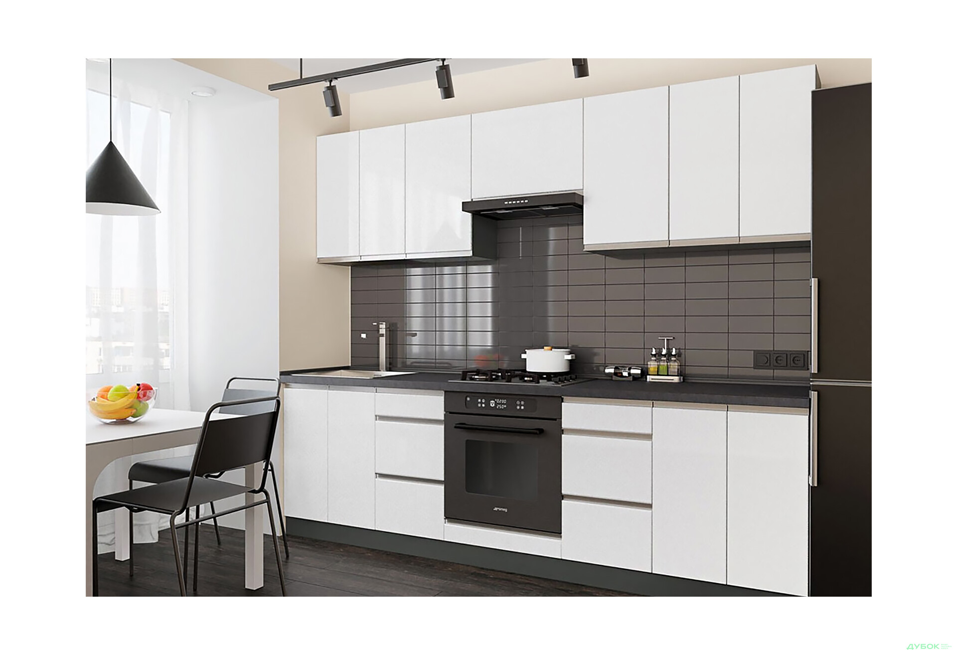 Кухня RioLine Luxe / РіоЛайн Люкс Глянцева 2.6 VIP-master - Зображення 1 Зображення 1 - Кухня RioLine Luxe / РіоЛайн Люкс Глянцева 2.6 VIP-master