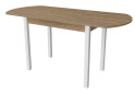 Фото 2 - Стол обеденный Неман Модерн 116x68 см раскладной, дуб песочный / белый