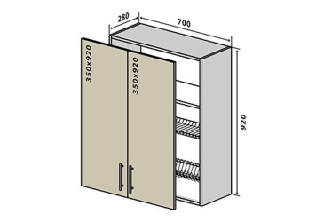 В89 Сушка 2Д 70 Моно VIP-master