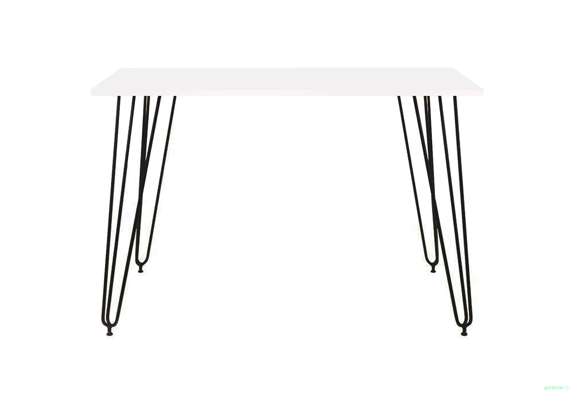 Стіл обідній Новий Стиль Aller Black (18) 120x80 см, білий - Зображення 1 Зображення 1 - Стіл обідній Новий Стиль Aller Black (18) 120x80 см, білий