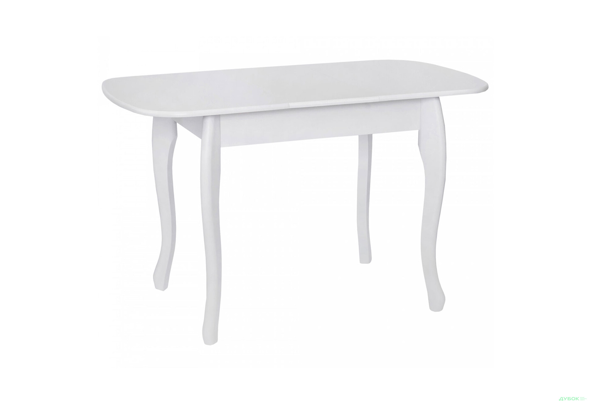 Стіл обідній Модуль Люкс Кантрі 93x67 см розкладний, білий - Зображення 1 Зображення 1 - Стіл обідній Модуль Люкс Кантрі 93x67 см розкладний, білий